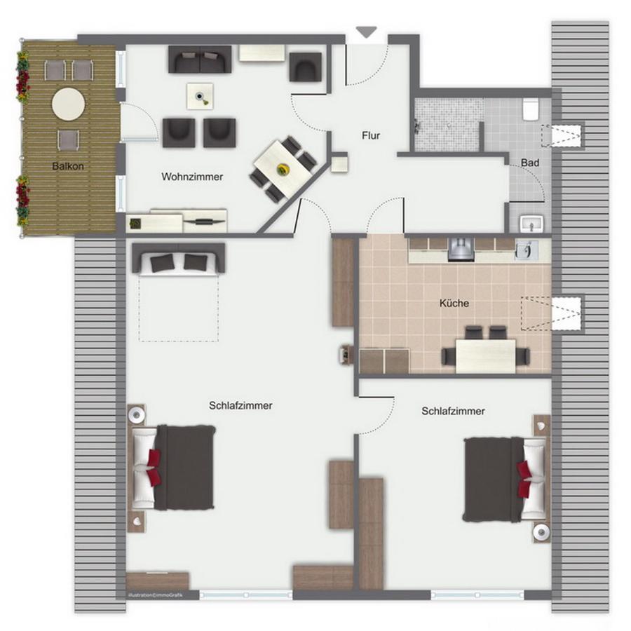 Tarnewitzer Wohnung Olga Dış mekan fotoğraf